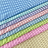 2023 New Polyester Cotton Blended Striped Fabric Summer Popular Color Series Women's Wear Brand SHEIN Special Supply Fabric